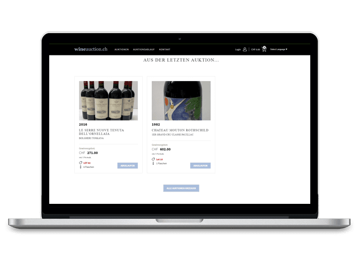 wineauction.ch – Ersteigern Sie edle Weine